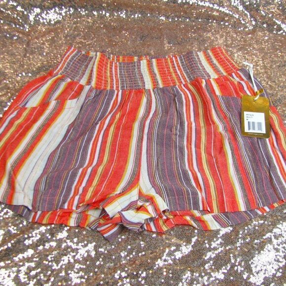 NWT Pj Slavage striped shorts M - Picture 3 of 10